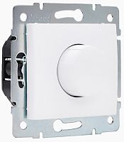 Светорегулятор поворотный без рамки Lezard Karina 40-1000Вт белый  картинка